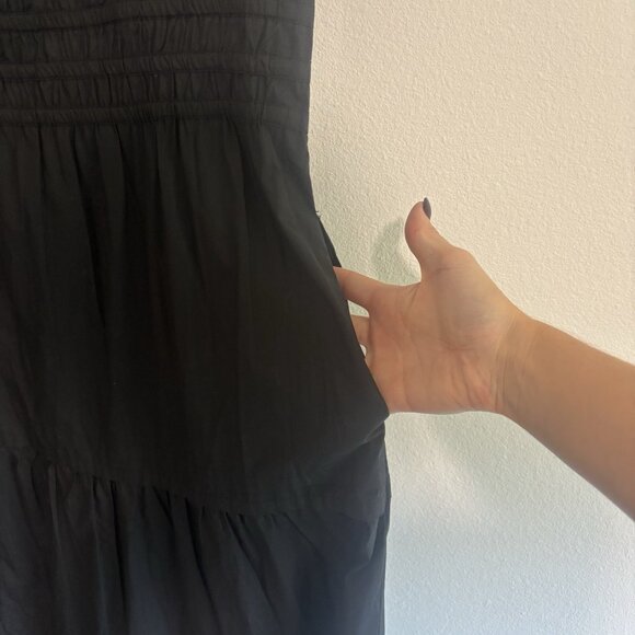 Quince Black Maxi Dress - Picture 4 of 10